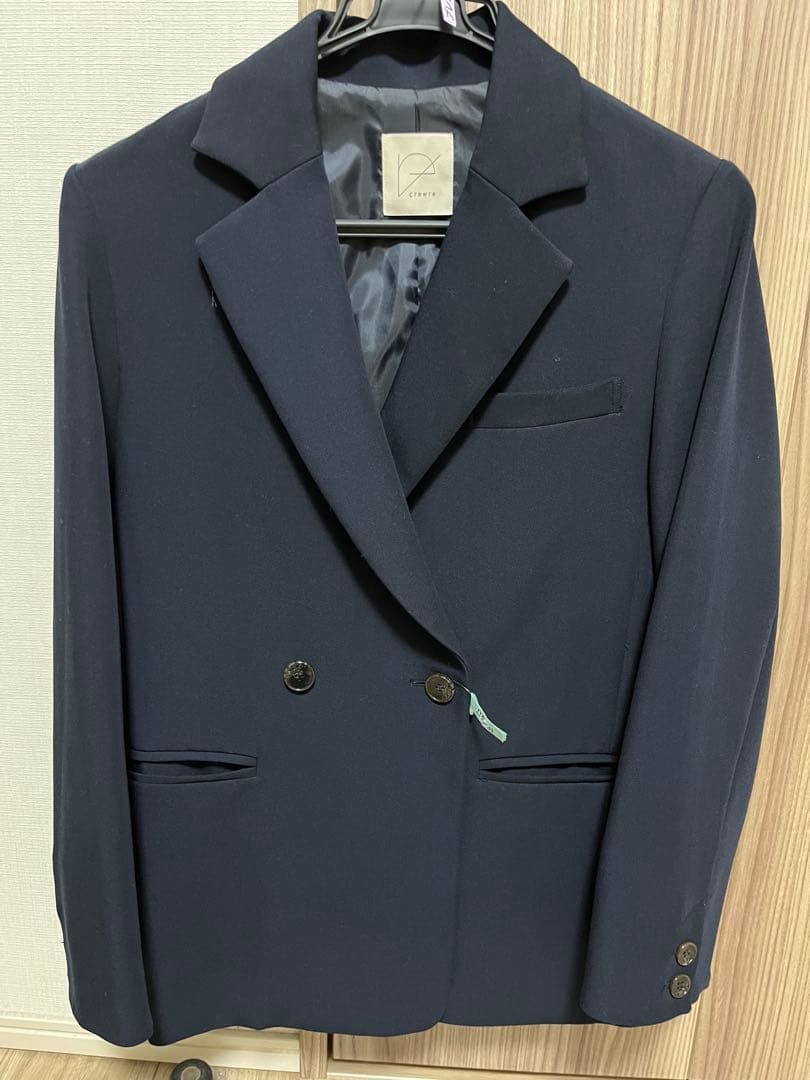 crewre ダブルブレストツイルジャケット サイズ1