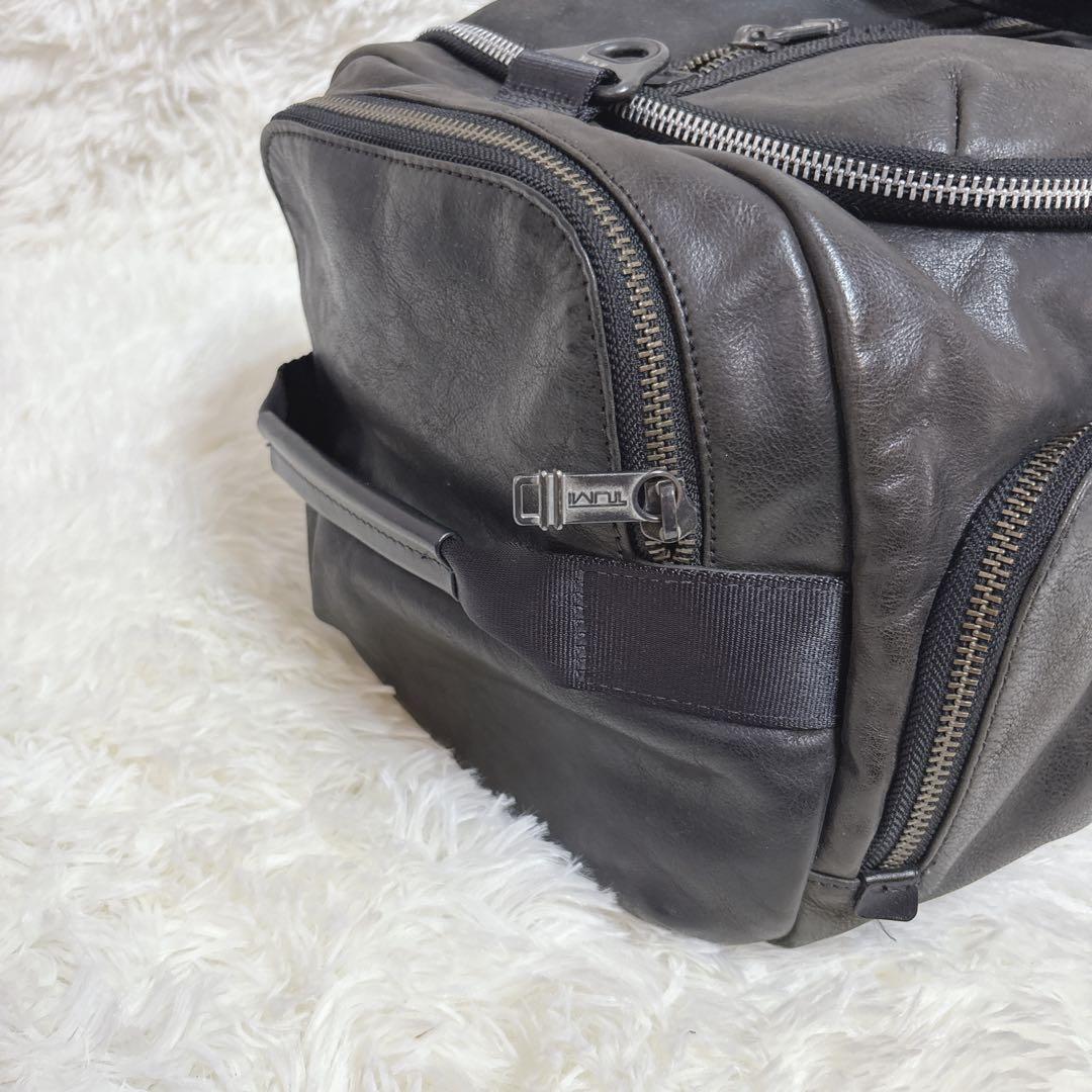 TUMI トゥミ レザー ボストンバッグ トラベル ビジネス 出張 仕事 旅行