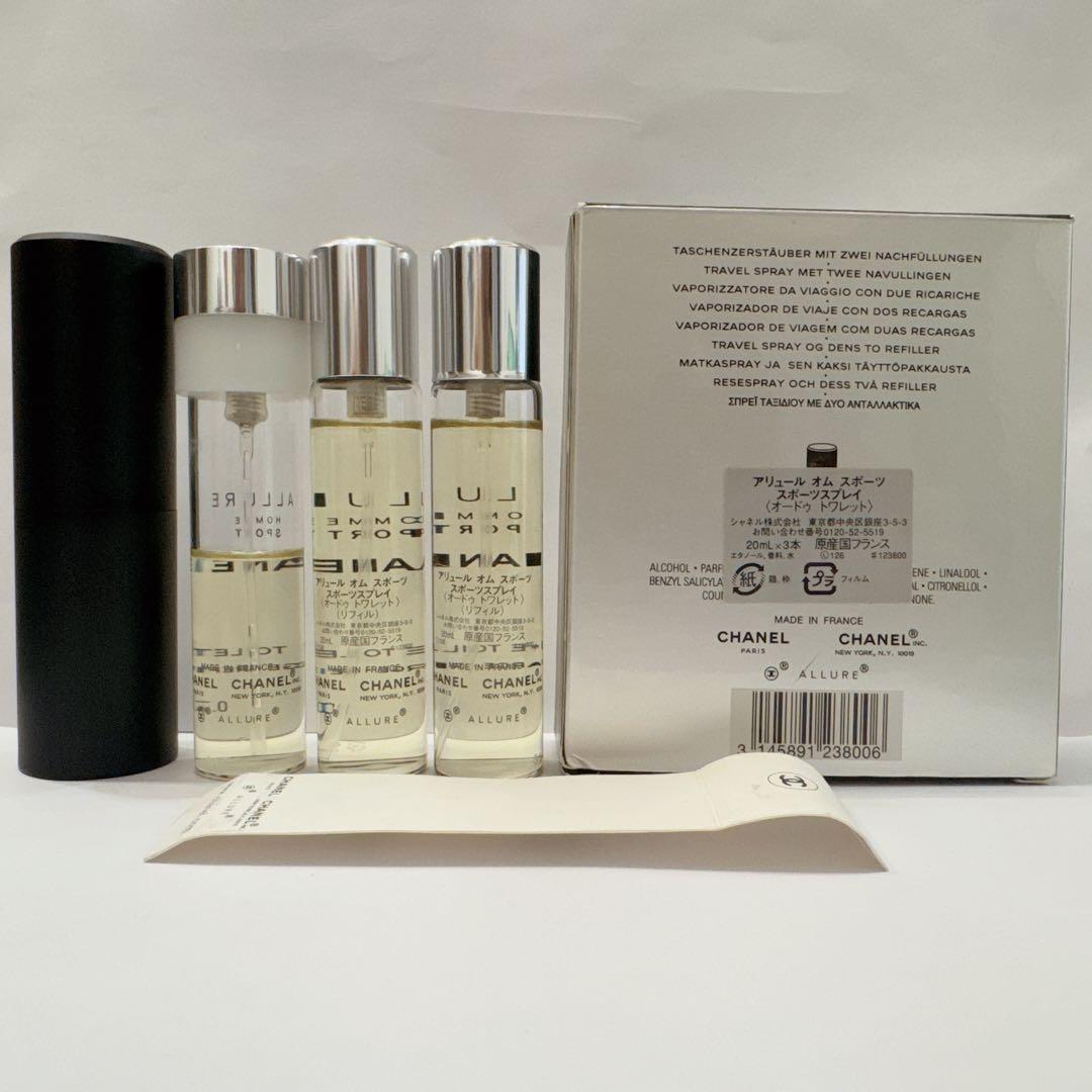 CHANEL シャネル アリュール オム スポーツ オードゥトワレットEDT香水