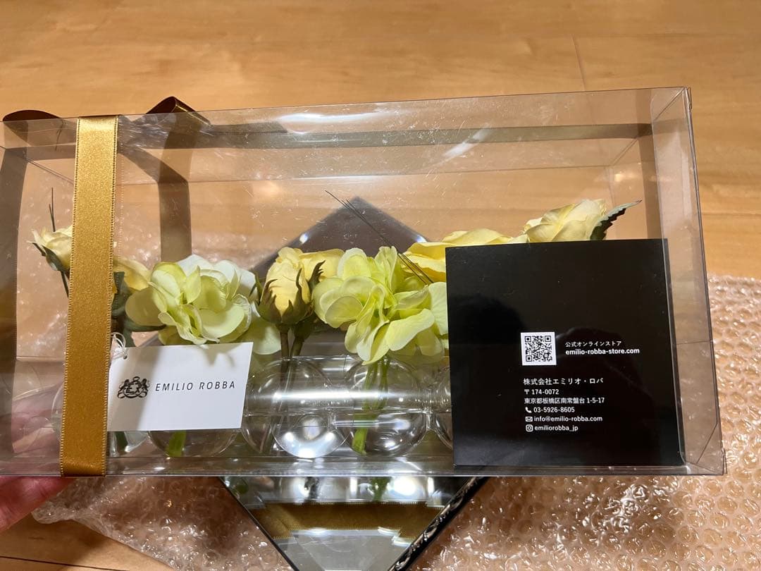 emilio robba エミリオ・ロッバ　アートフラワー　ギフト　誕生日