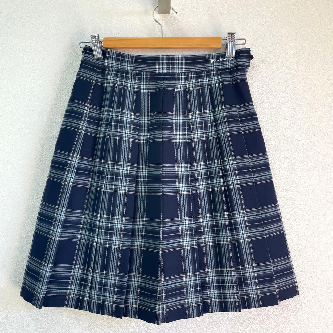 ポンポネットジュニア　卒服　160 ジャケット　スカート　リボン　ベスト　受験