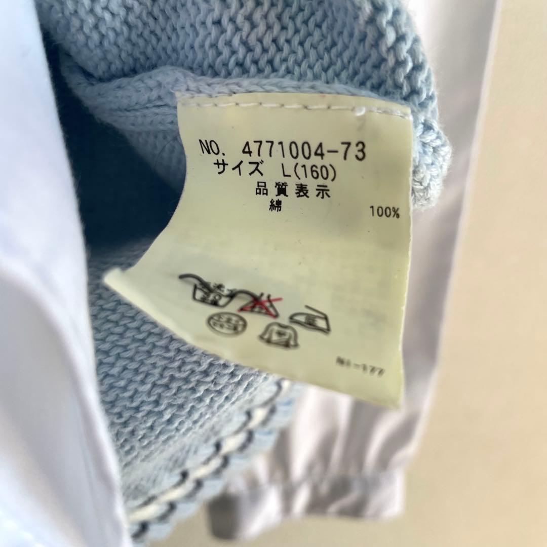 ポンポネットジュニア　卒服　160 ジャケット　スカート　リボン　ベスト　受験