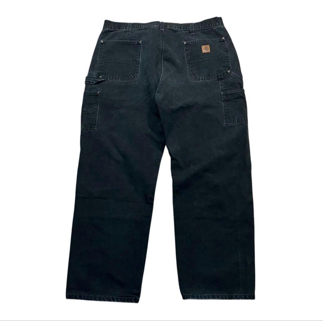 カーハート ダブルニー B136 ペインターパンツ ブラック