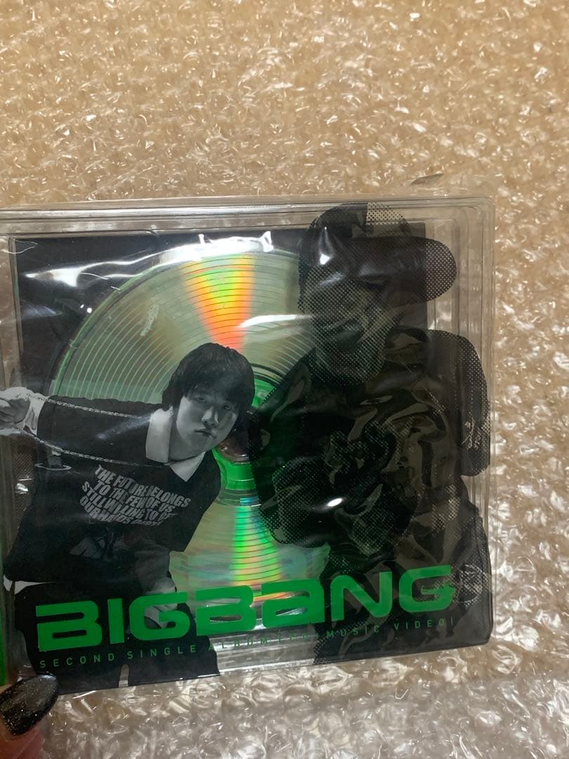 BIGBANG SECOND SINGLE CD フィルム付
