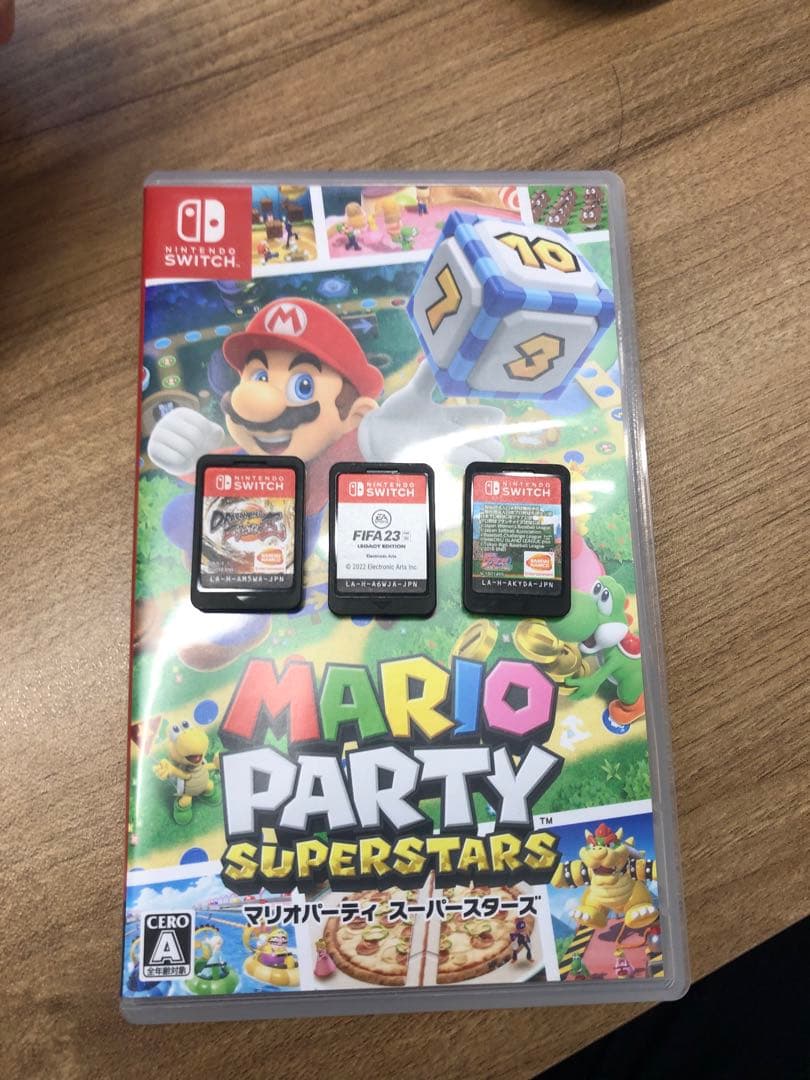 Switch マリオパーティー　その他カセット3点