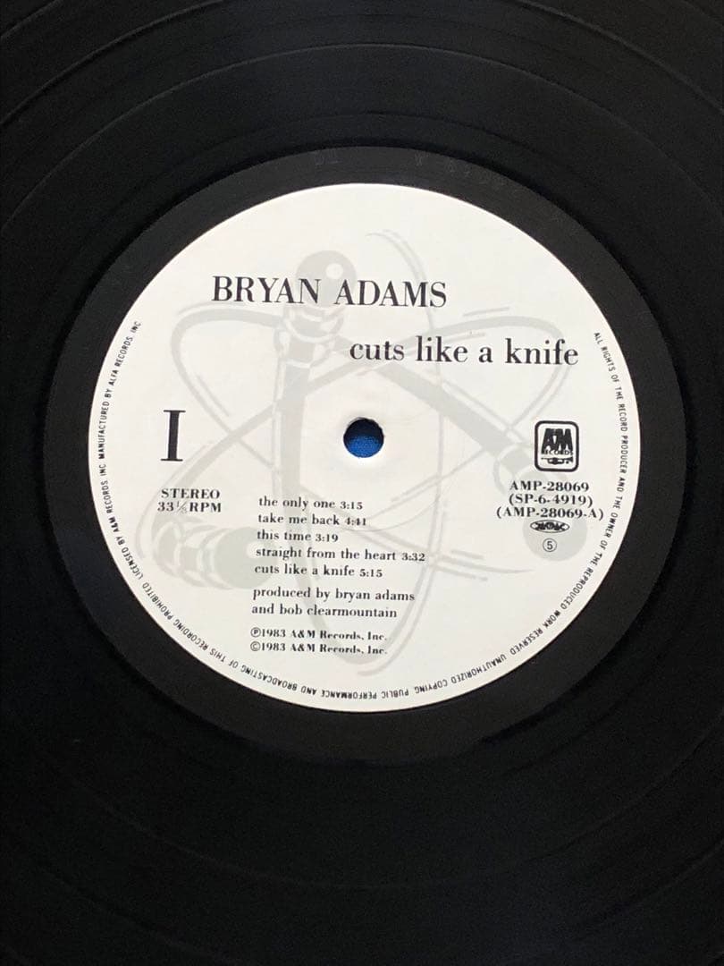 LP♢ブライアン・アダムス♢ AMP-28069♢帯付うg4960w43