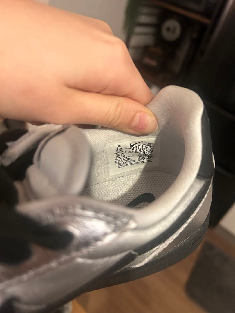 Nike フィールド ジェネラル 24.5㎝ スニーカー　シルバー