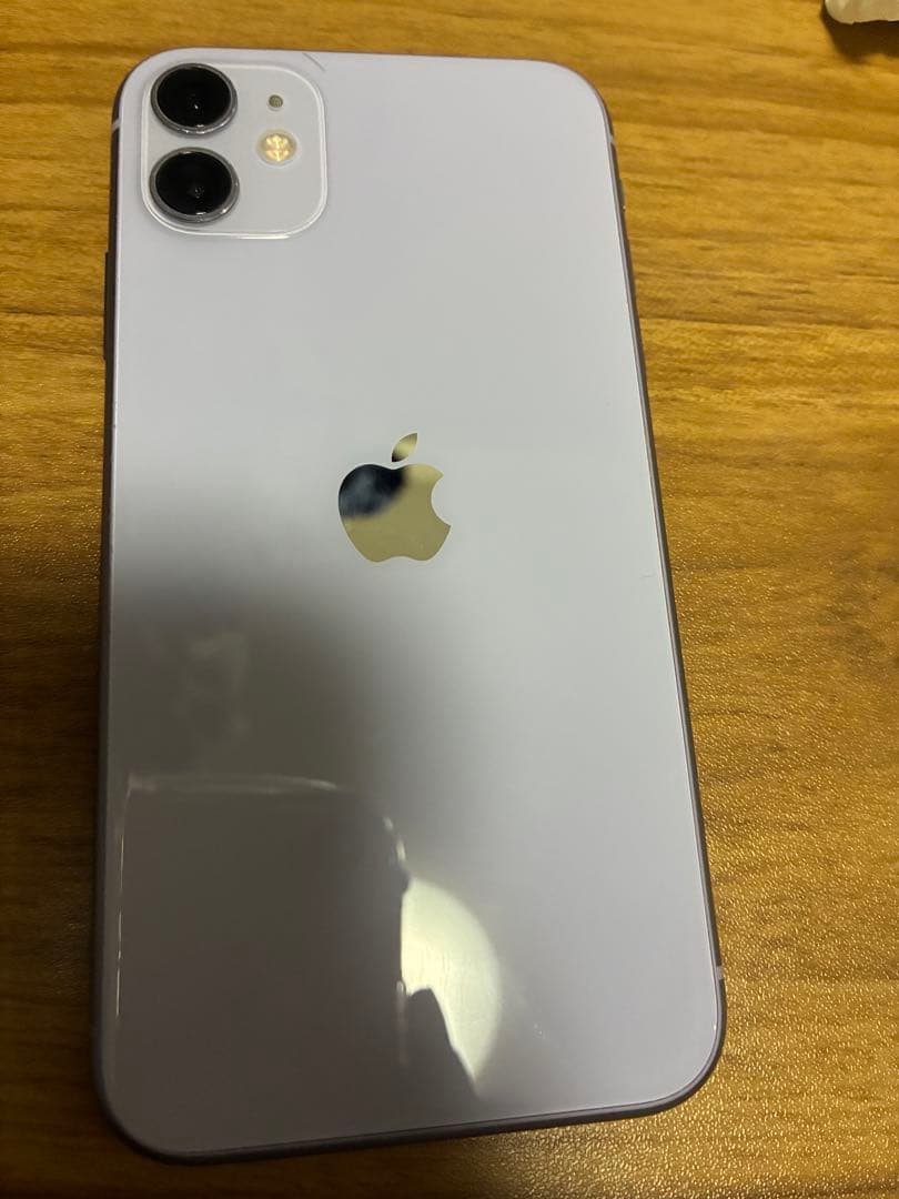 【美品】Apple iPhone 11 パープル 本体