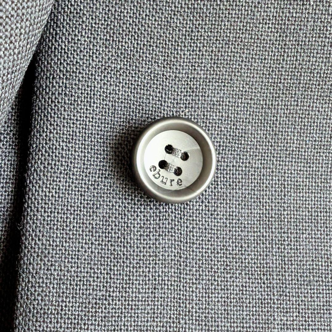 ebure ハイカウントドライウール ジレブラウス エブール ベスト