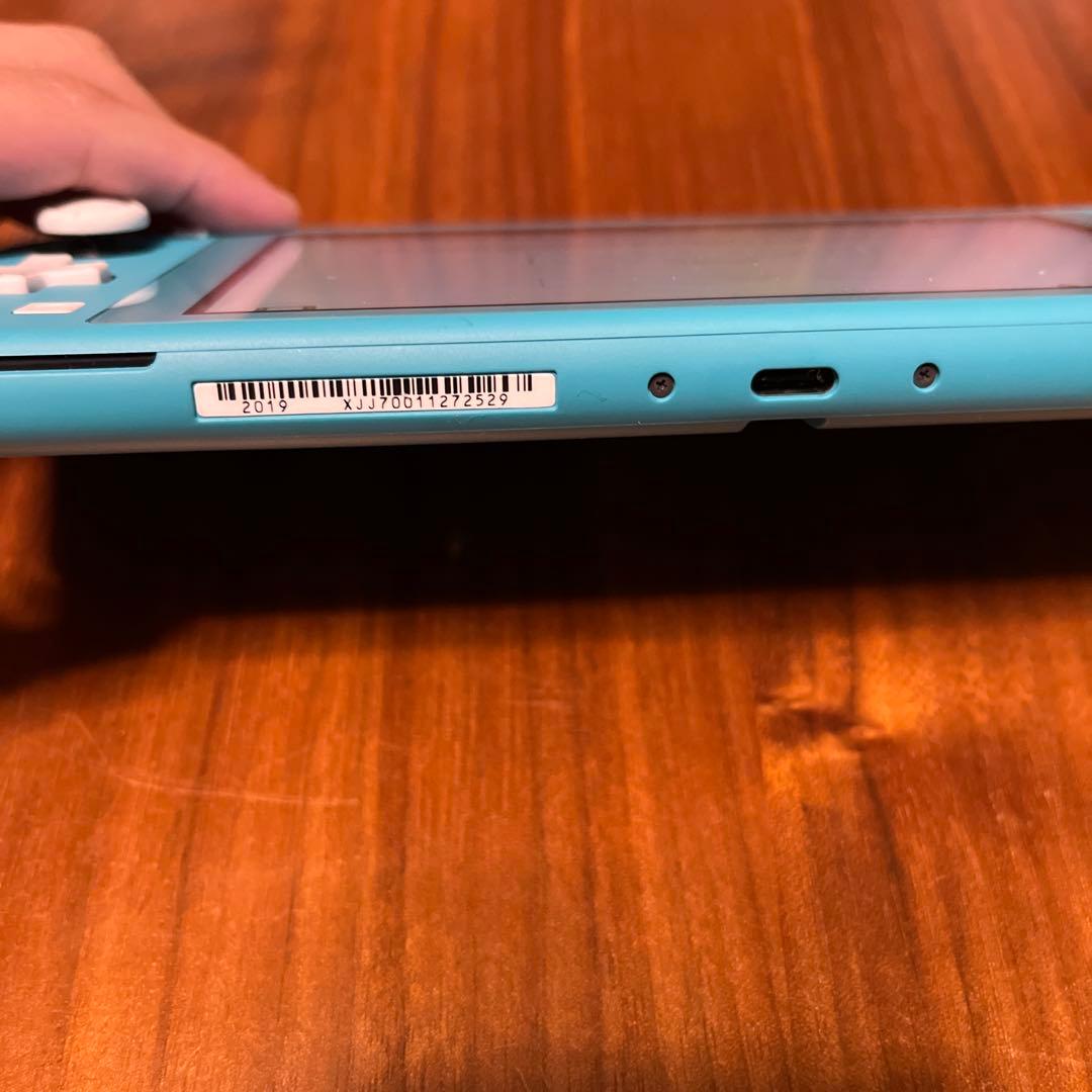 合馬公式 Nintendo Switch Lite アクアブルー 本体