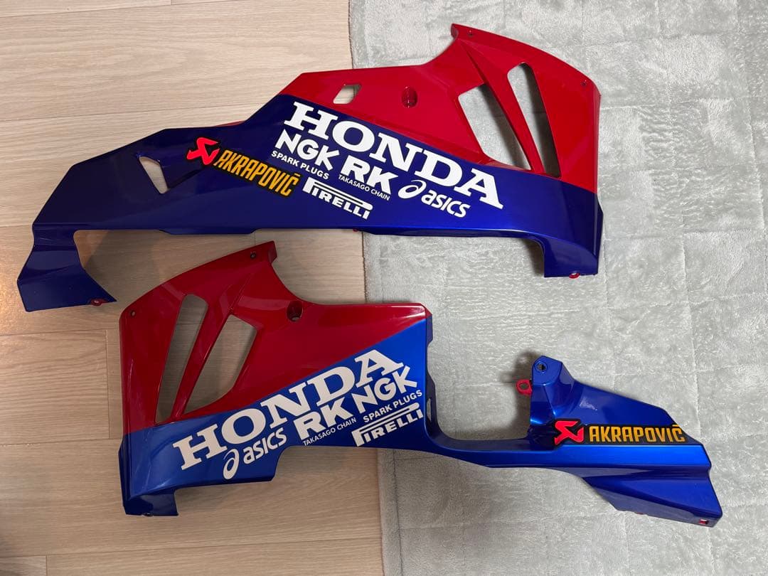 値下げ！HONDA CBR600RR 純正アンダーカウル WSBKラッピング仕様