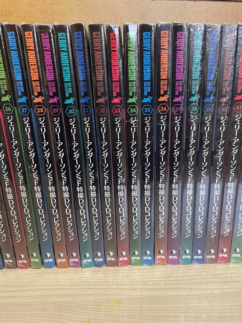 ジェリーアンダーソン SF特撮DVDコレクション　13～47巻セット　未開封