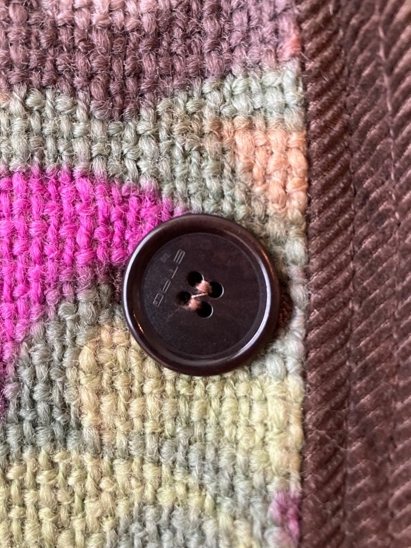 ETRO エトロ ジャガード　花柄 ウール混 テーラードジャケット ブレザー