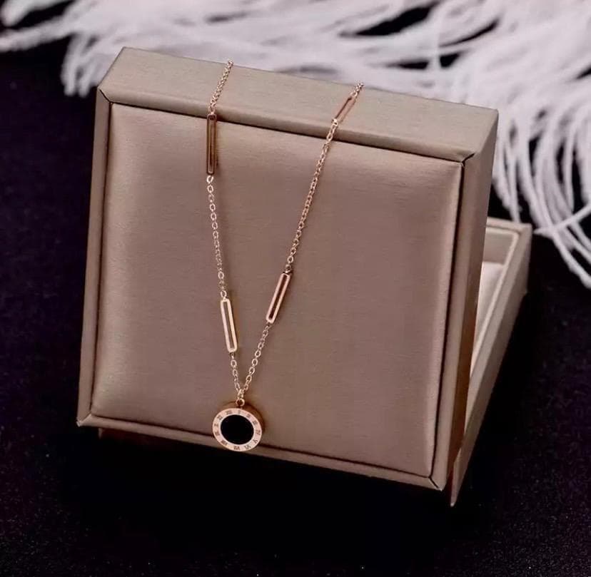 414 ローズゴールド ネックレス リバーシブル アクセサリー ジュエリー