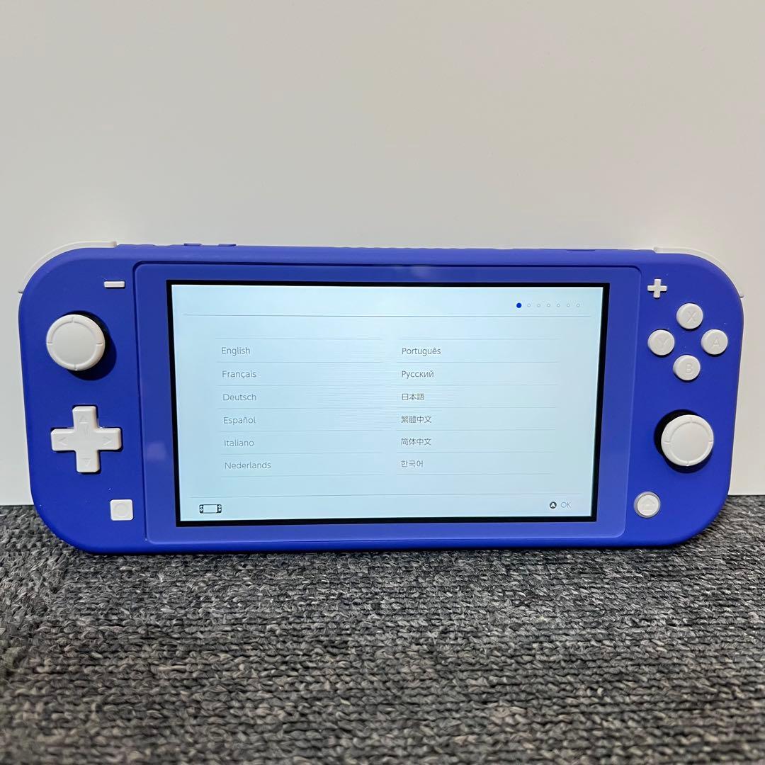 は*゜様 スイッチライト SwitchLite ブルー 本体 2024年製 完品