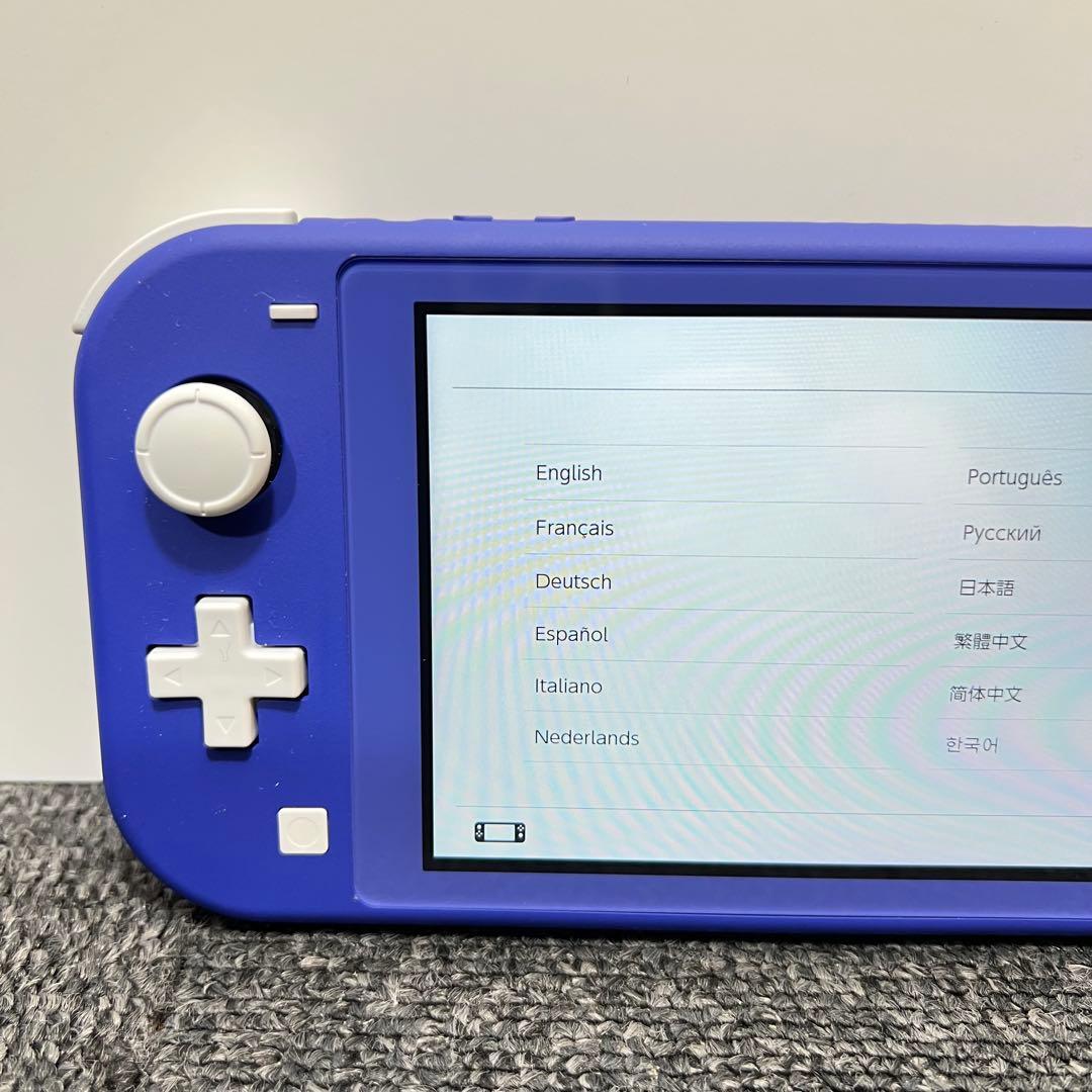 は*゜様 スイッチライト SwitchLite ブルー 本体 2024年製 完品