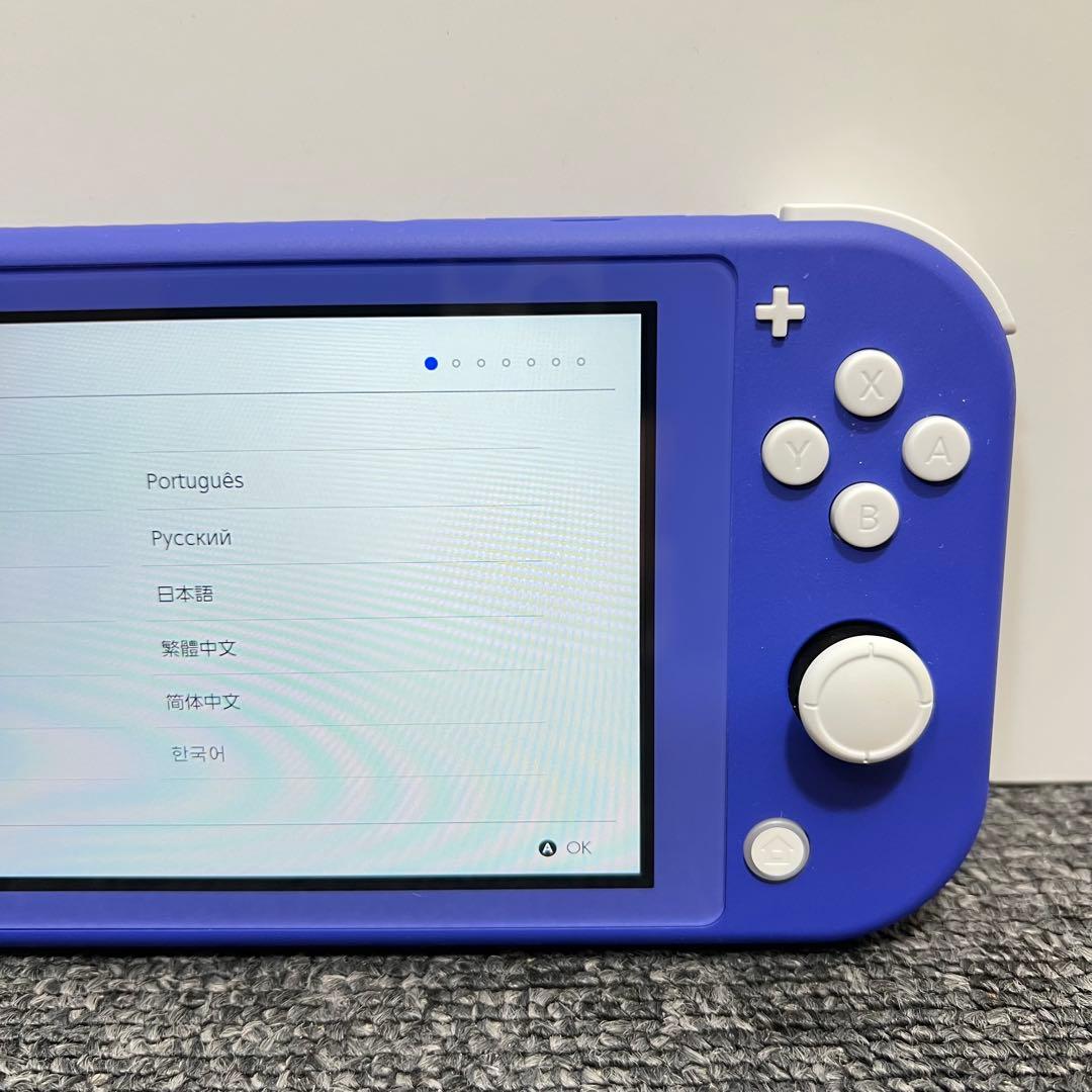 は*゜様 スイッチライト SwitchLite ブルー 本体 2024年製 完品