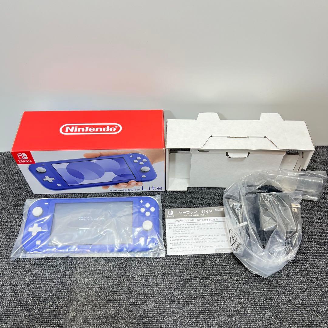 は*゜様 スイッチライト SwitchLite ブルー 本体 2024年製 完品