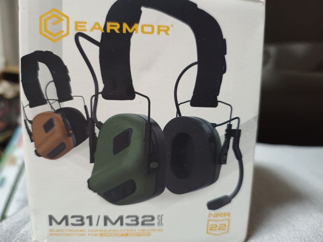 【新品】EARMOR M32 ヘッドセット オリーブグリーン OD