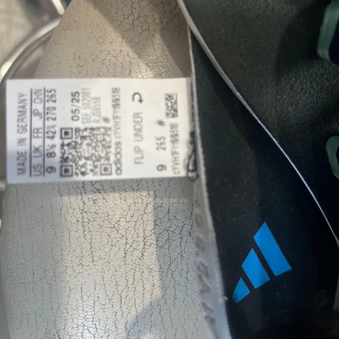 adidas adizero 50 ブラック/ブルー FG