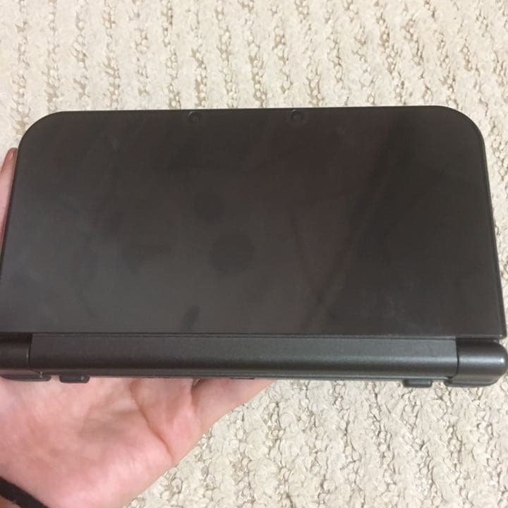 任天堂 3DS LL 本体 ピカチュウ シール バージョン カバー無し