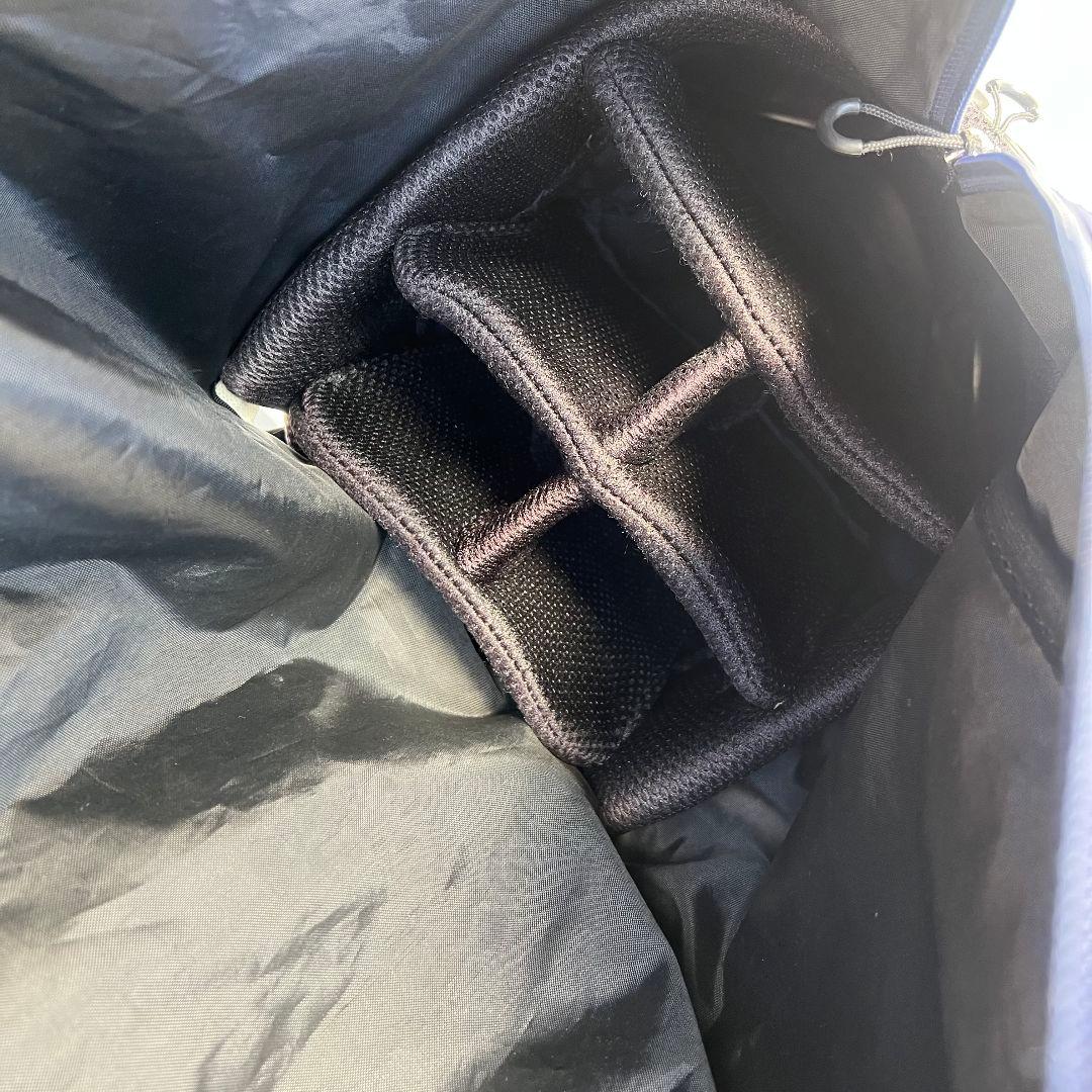 ジャックバニー　キャディバッグ パーリーゲイツ　ロゴ　ゴルフ　スタンド　紺色