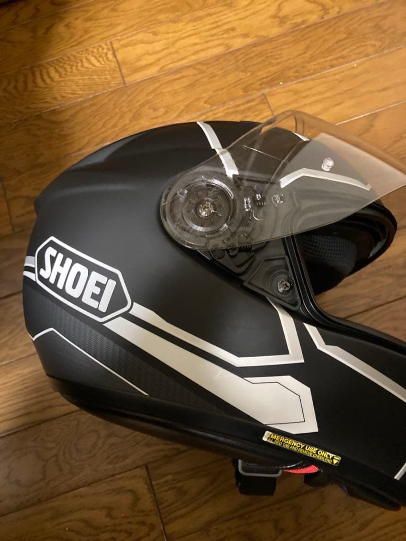 ５*き様 SHOEI フルフェイスヘルメット ブラック/ホワイト