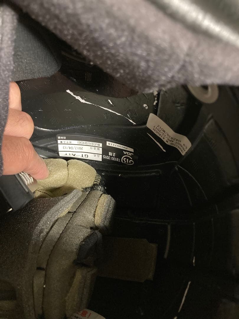 ５*き様 SHOEI フルフェイスヘルメット ブラック/ホワイト