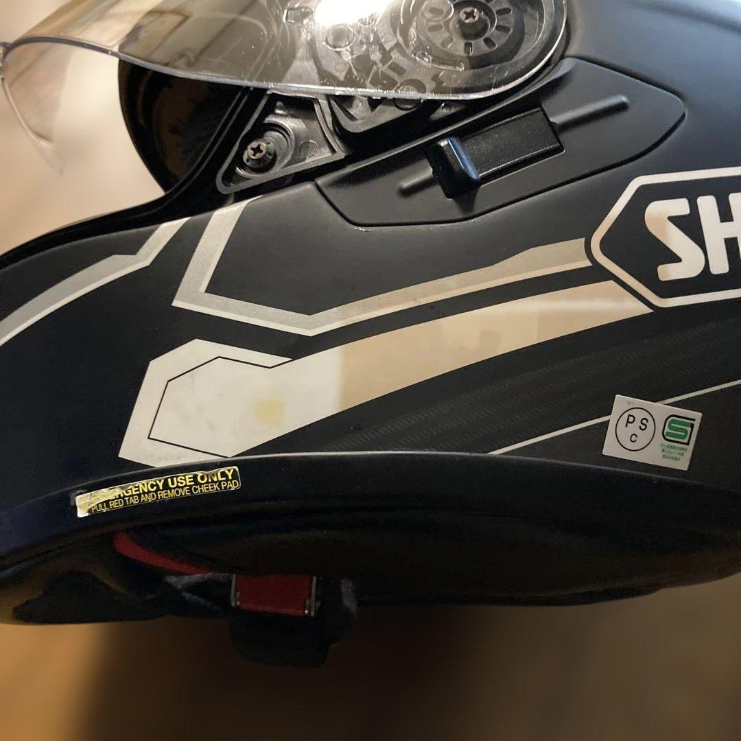 ５*き様 SHOEI フルフェイスヘルメット ブラック/ホワイト