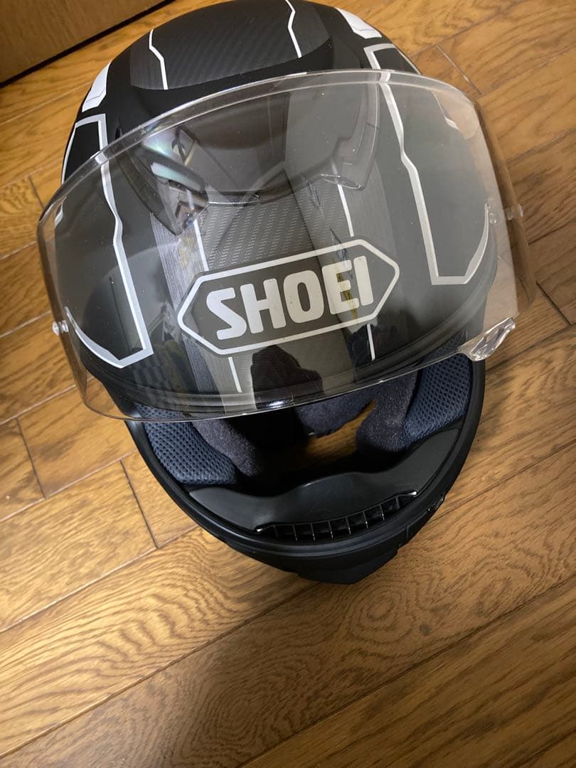 ５*き様 SHOEI フルフェイスヘルメット ブラック/ホワイト