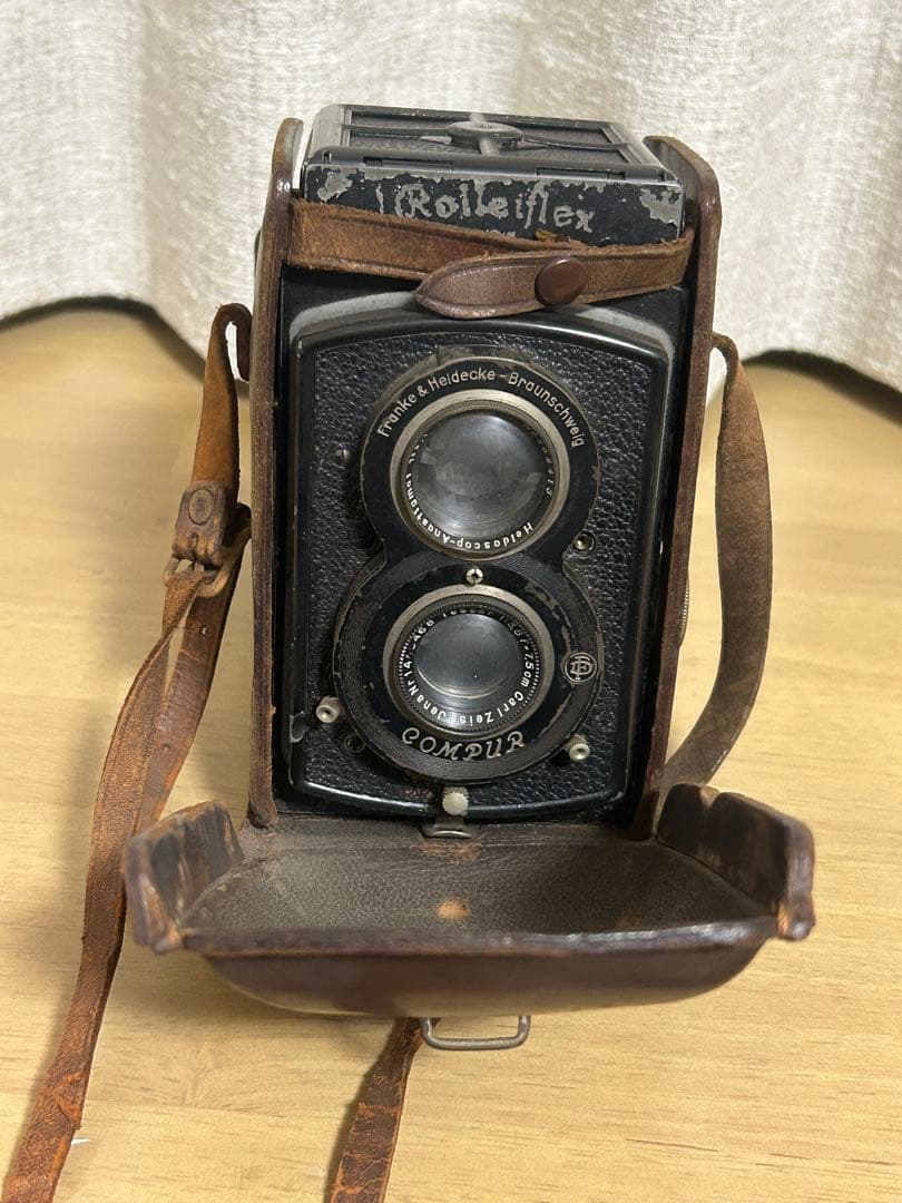 フィルムカメラ Rolleiflex Carl Zeiss Tessar 7.5cm F3.8