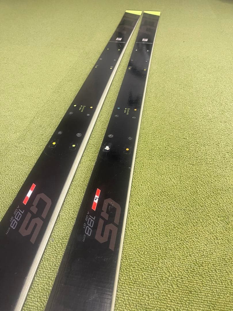 値下！フィッシャーFischer GS 188cmR30選手用　ピストンプレート