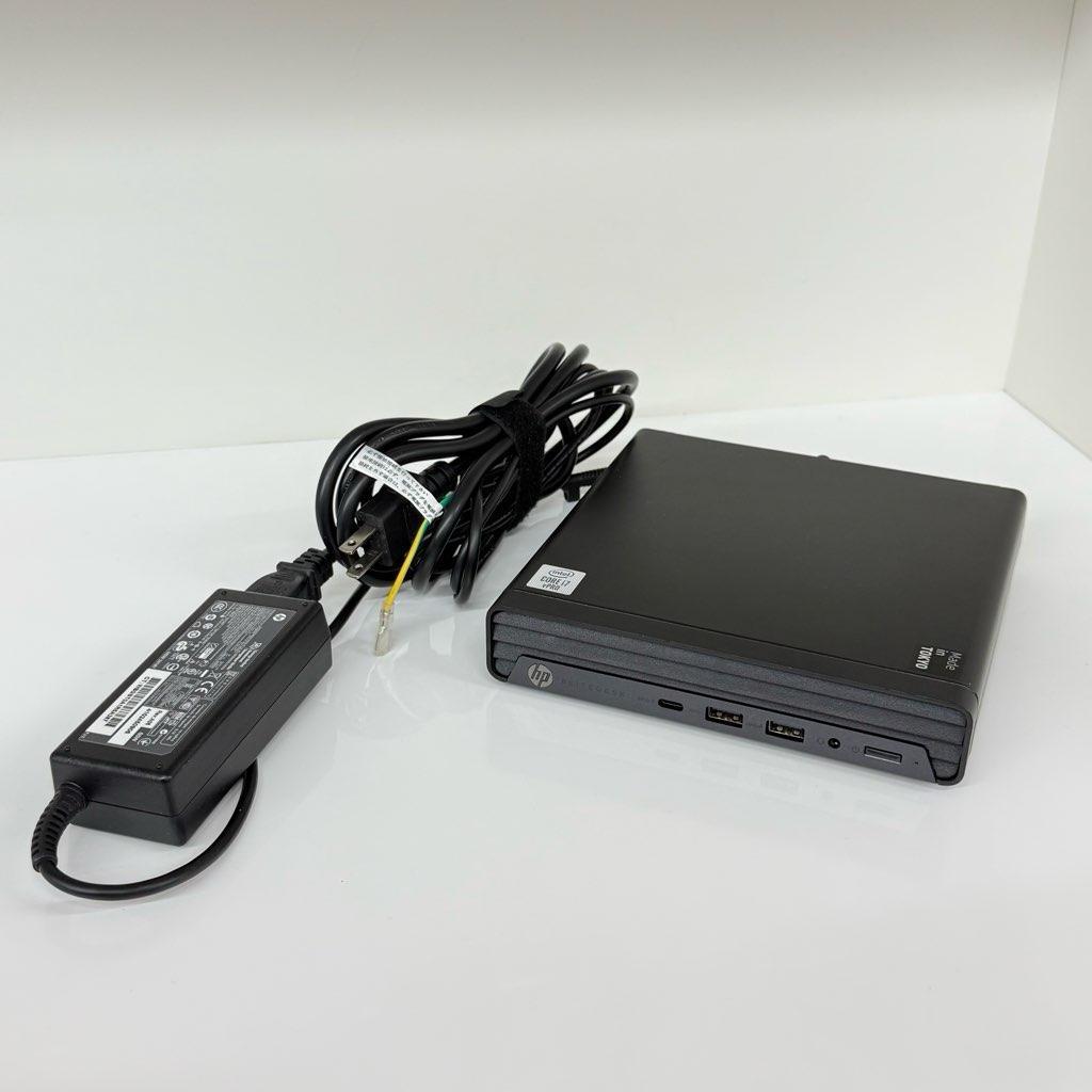 ●コンパクトモデル●HP EliteDesk800G6 DM i7 16GB