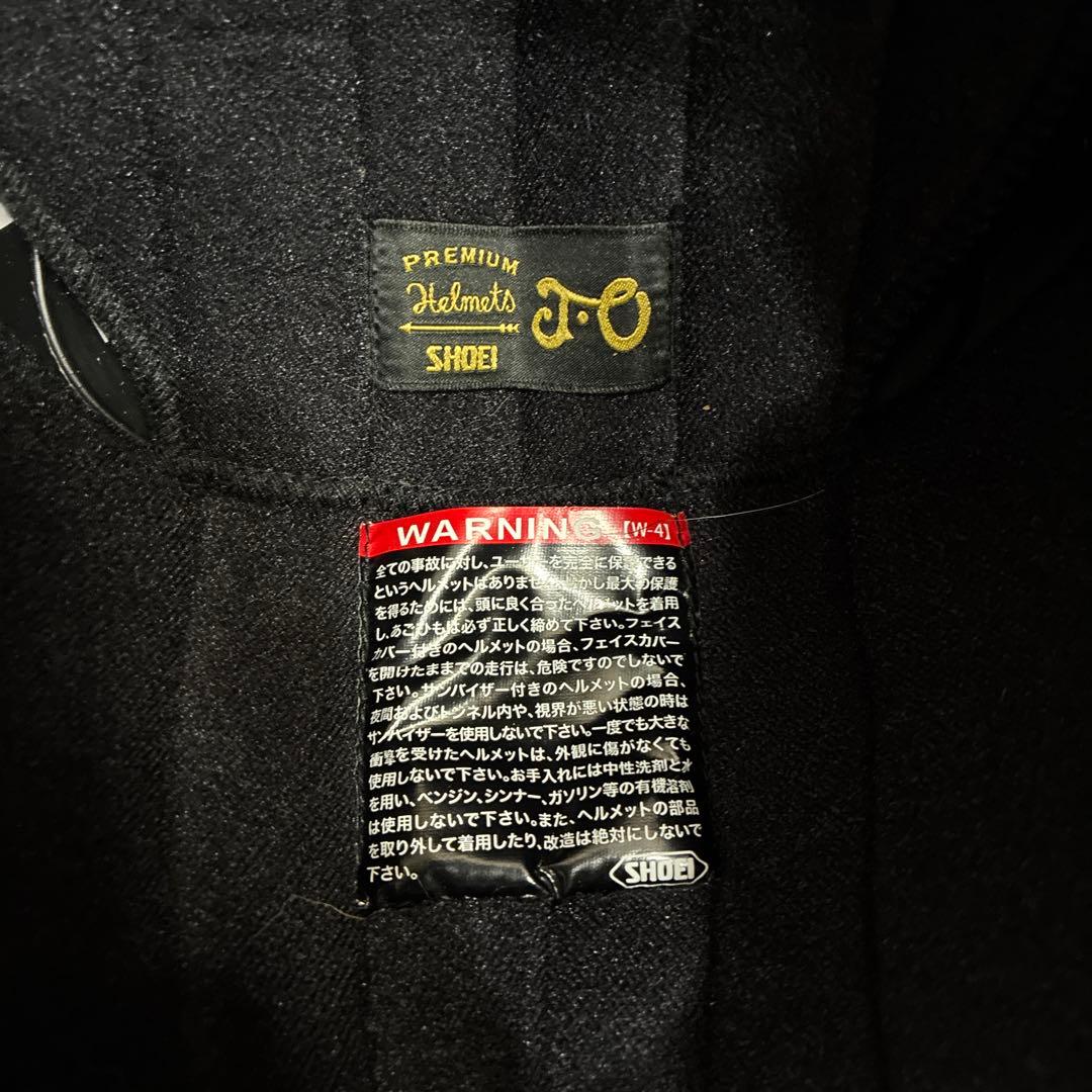 SHOEIヘルメット　JOマットブラック　サイズL