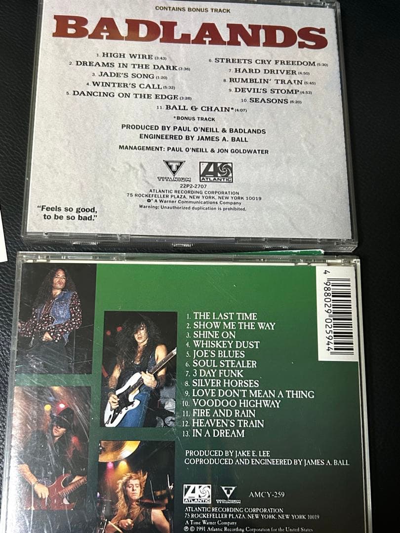 CDバッドランズ　2枚セット　ジェイクＥリー　帯付き正規品