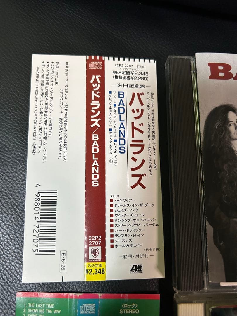 CDバッドランズ　2枚セット　ジェイクＥリー　帯付き正規品