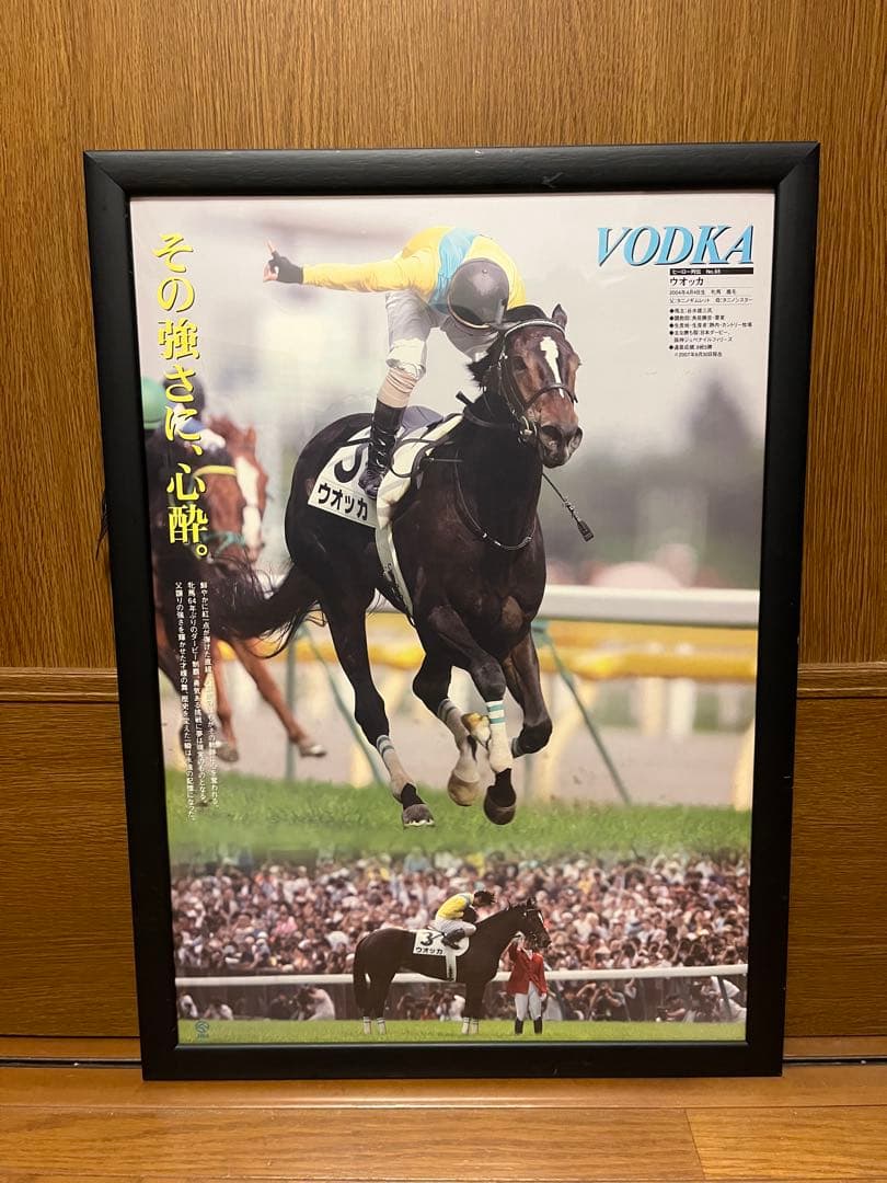 JRA ヒーロー列伝 ポスター　No.65 ウォッカ