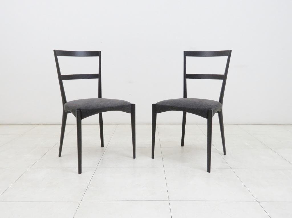 Longhair エスティック■LILI リリ アームレスチェア2脚セット