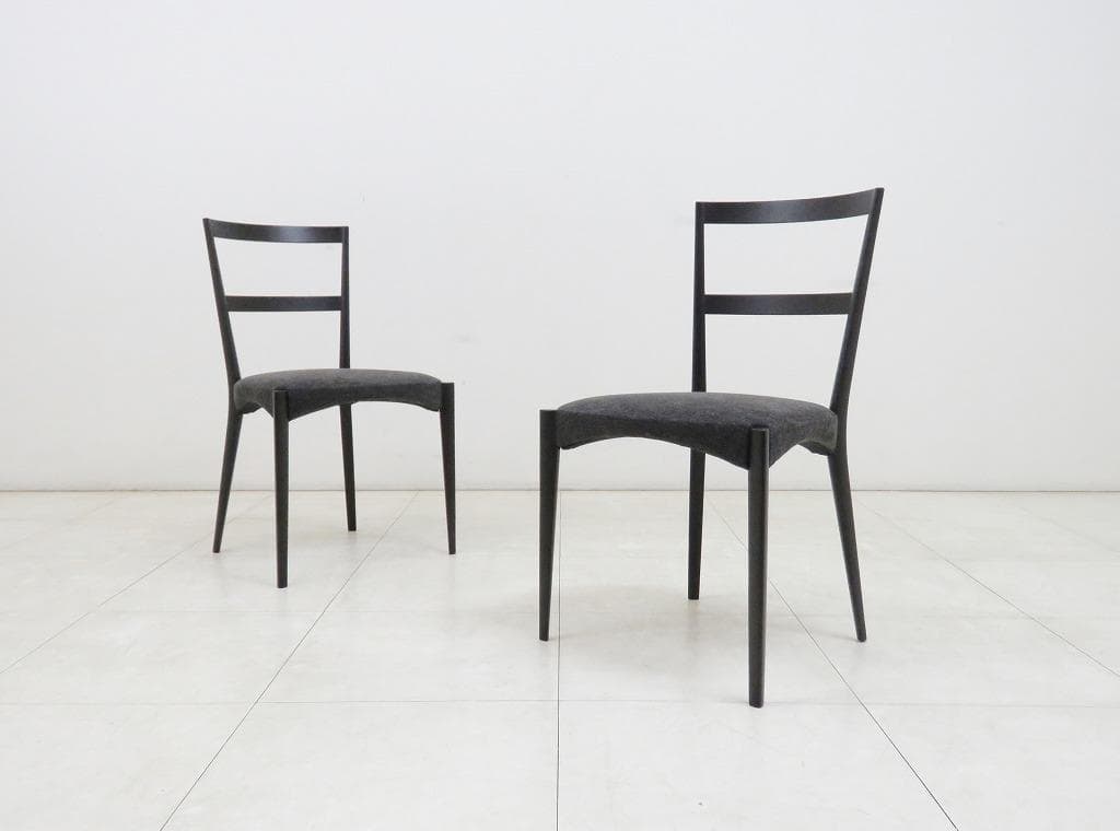 Longhair エスティック■LILI リリ アームレスチェア2脚セット