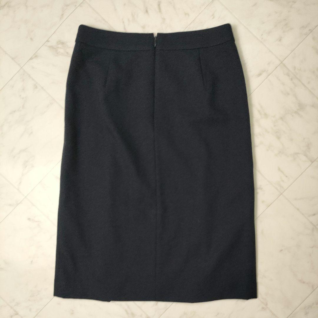 ICB Warm ette ノーカラー ジャケット スカート