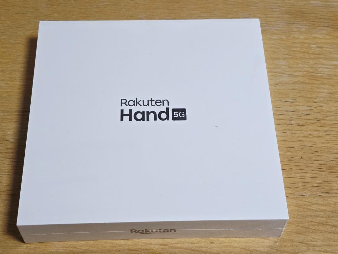 シュリンク付き【新品/未使用】Rakuten Hand 5G P780 レッド
