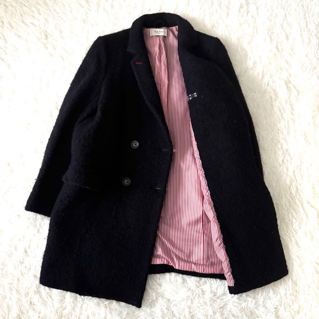 ポールスミス ウール チェスターコート レディース M サイズ 日本製 美品