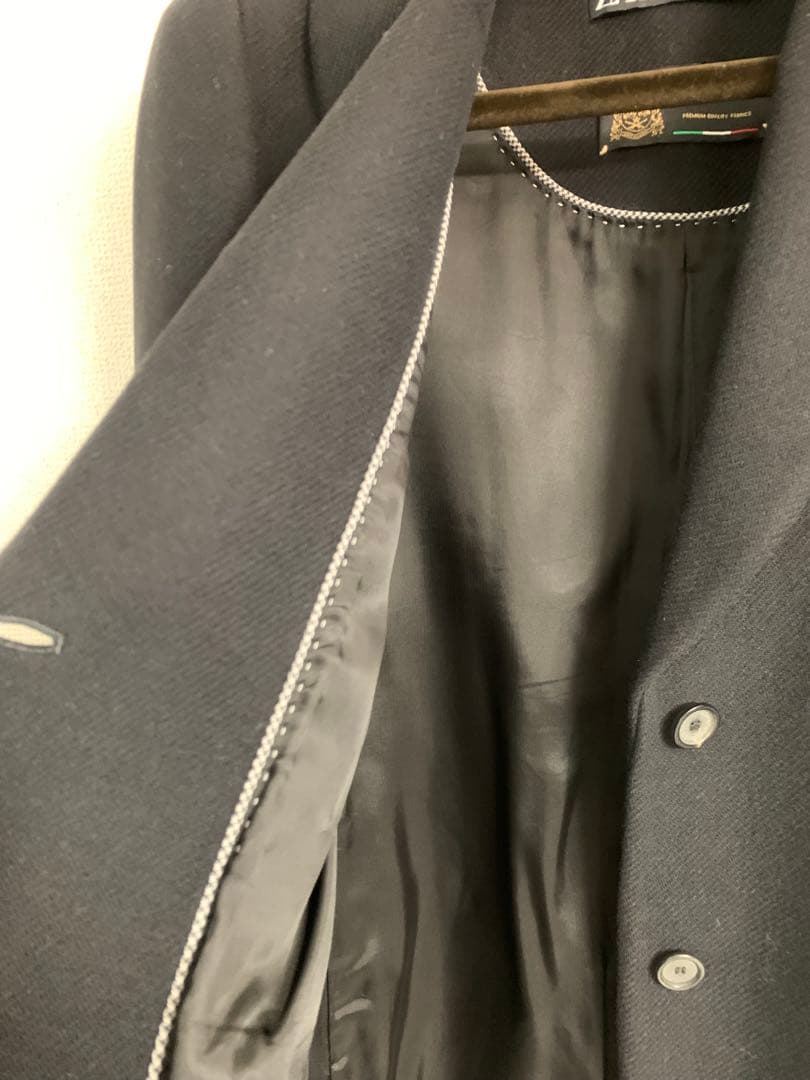 ZARA ウールコート　ブラック