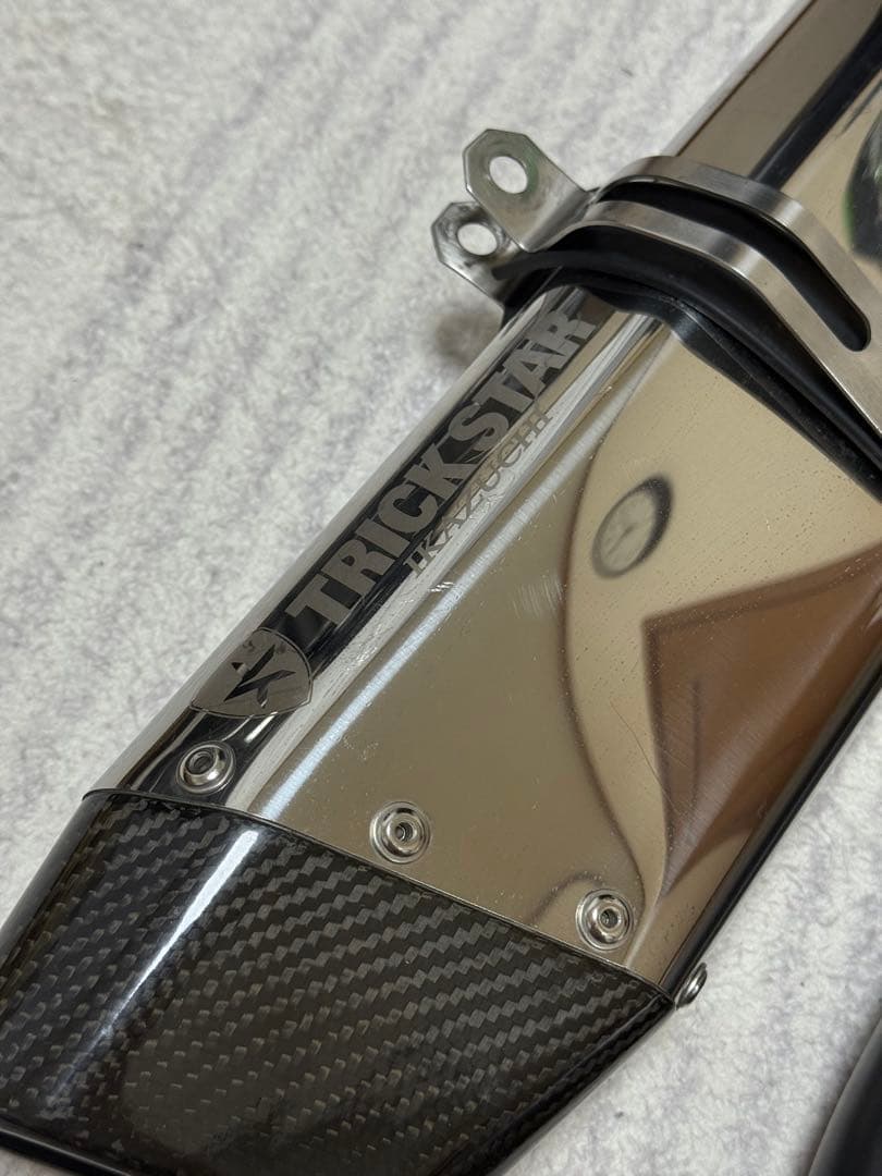 zx10R トリックスター ikazuchi サイレンサー