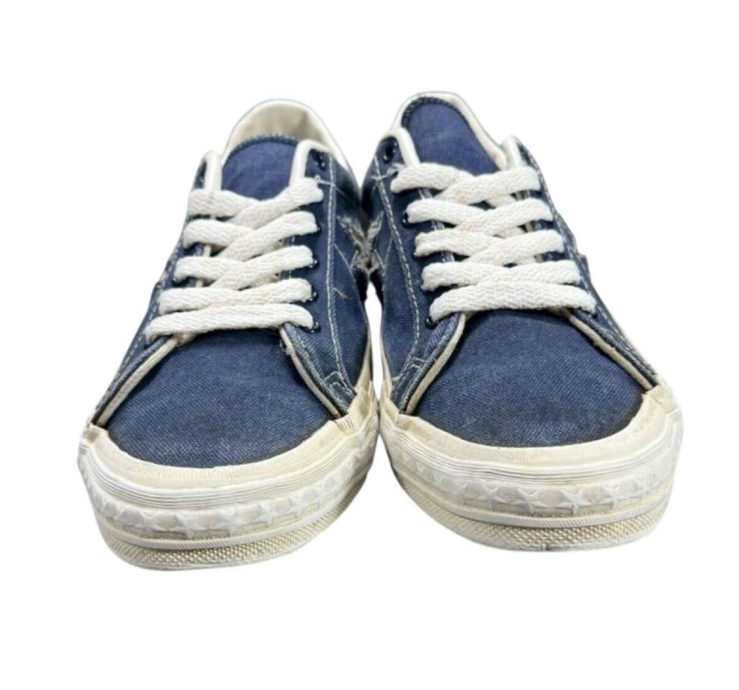 USA製 コンバース ワンスター ネイビーキャンバス US8 26.5㎝