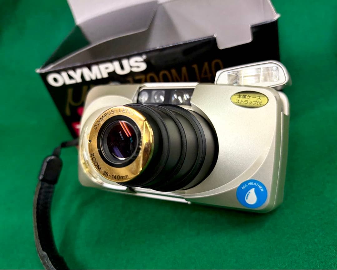 オリンパス OLYMPUS μ ZOOM140 DELUXE フィルムカメラ