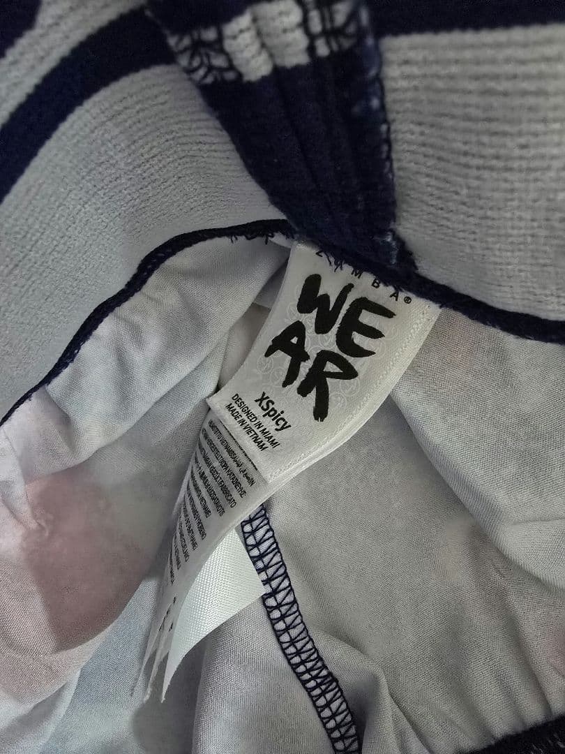 ZUMBA トレーニングパンツ 赤青