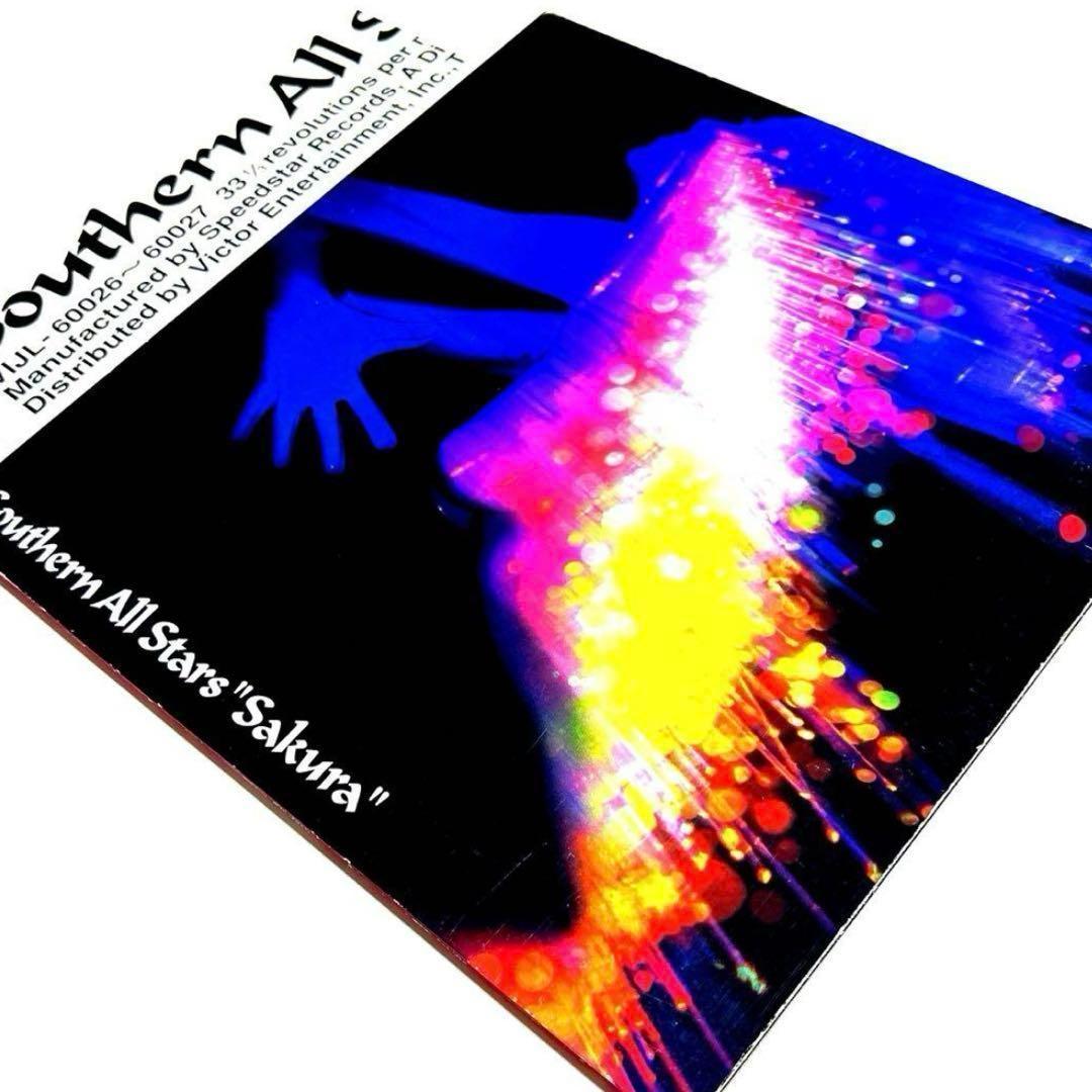【廃盤】サザンオールスターズ Sakura レコード LP〈2枚組〉ポスター付き
