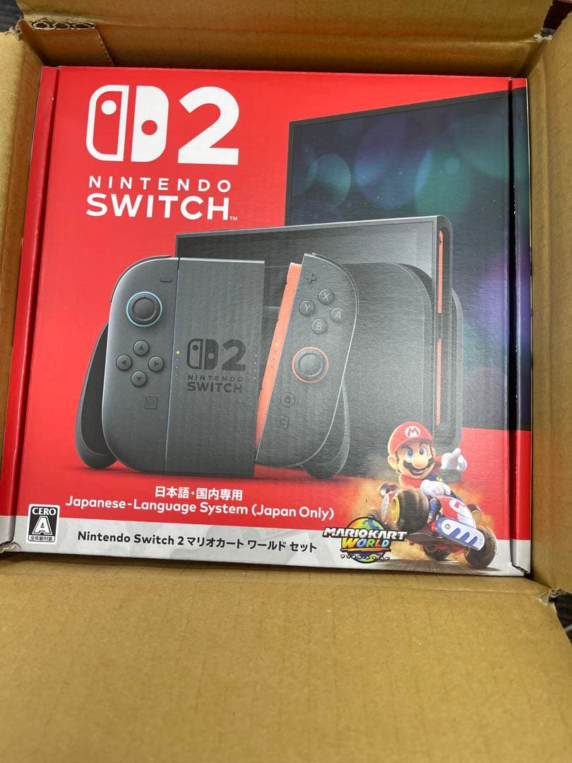 Nintendo Switch 2 日本語専用 本体　マリオカートワールドセット