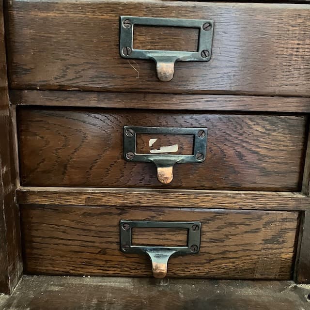 ヴィンテージ 書類ケース 引き出し 書類棚 棚 木製チェスト 箪笥 レトロ 北欧